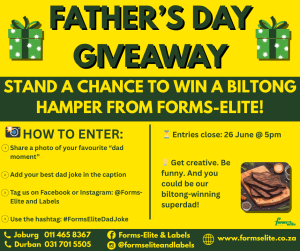Read more about the article Celebrate Father’s Day with a Laugh – and WIN a Biltong Hamper!