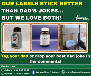 Read more about the article Our Labels Stick Better Than Dad’s Jokes… But We Love Them Both!