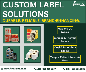 Read more about the article Transform Your Brand with Custom Labels & Stickers from Forms-Elite