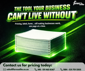 Read more about the article Why Continuous Stationery & Custom Forms are Still the Backbone of SA Business